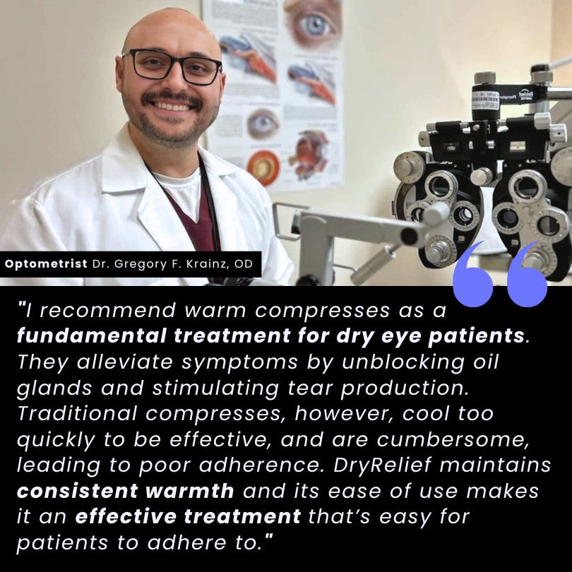 DryRelief™ Warm Eye Compress – Lasting Dry Eye Relief – EYEMOS.COM